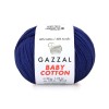 Włóczka Gazzal Baby Cotton 3438 - 50g - granat
