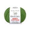 Włóczka Gazzal Baby Cotton 3449 - 50g - paproć