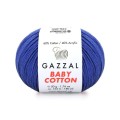 Włóczka Gazzal Baby Cotton 3421 - 50g - kobalt