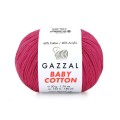 Włóczka Gazzal Baby Cotton 3415 - 50g - piwonia