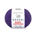 Włóczka Gazzal Baby Cotton 3440 - 50g - ametyst