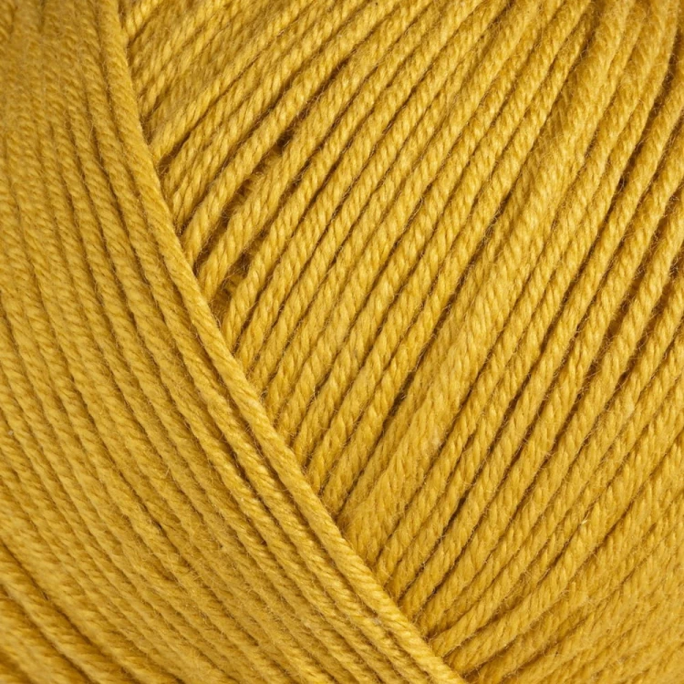 Włóczka Gazzal Baby Cotton 3447 - 50g - musztarda