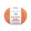 Włóczka Gazzal Baby Cotton 3465 - 50g - brzoskwinia