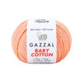 Włóczka Gazzal Baby Cotton 3412 - 50g - brzoskwinia