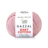 Włóczka Gazzal Baby Cotton 3444 - 50g - brudny róż