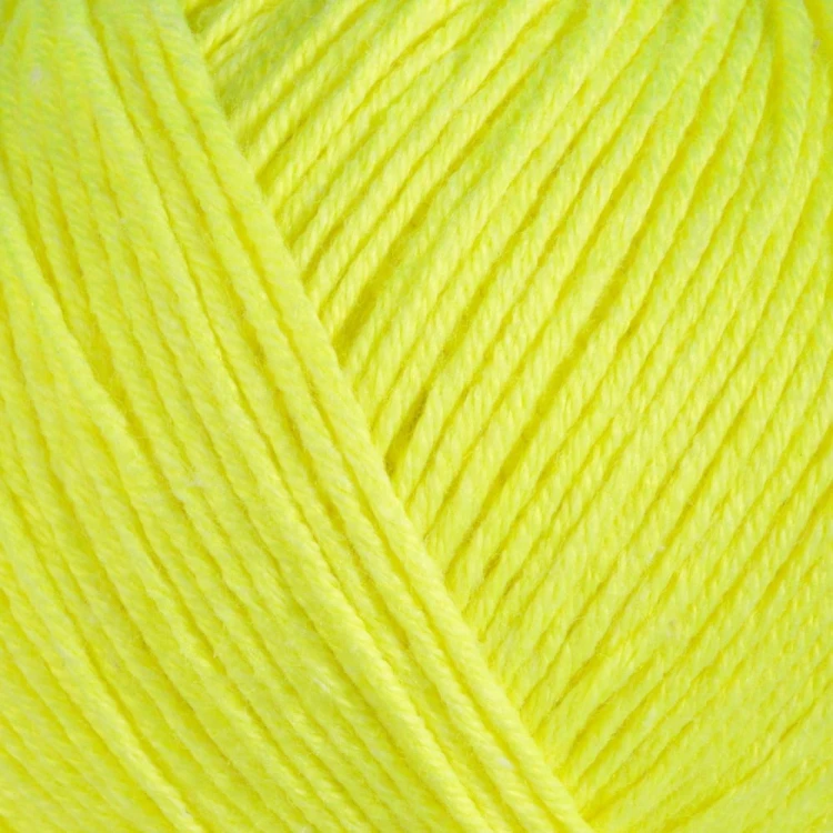 Włóczka Gazzal Baby Cotton 3462 - 50g - ultra żółty