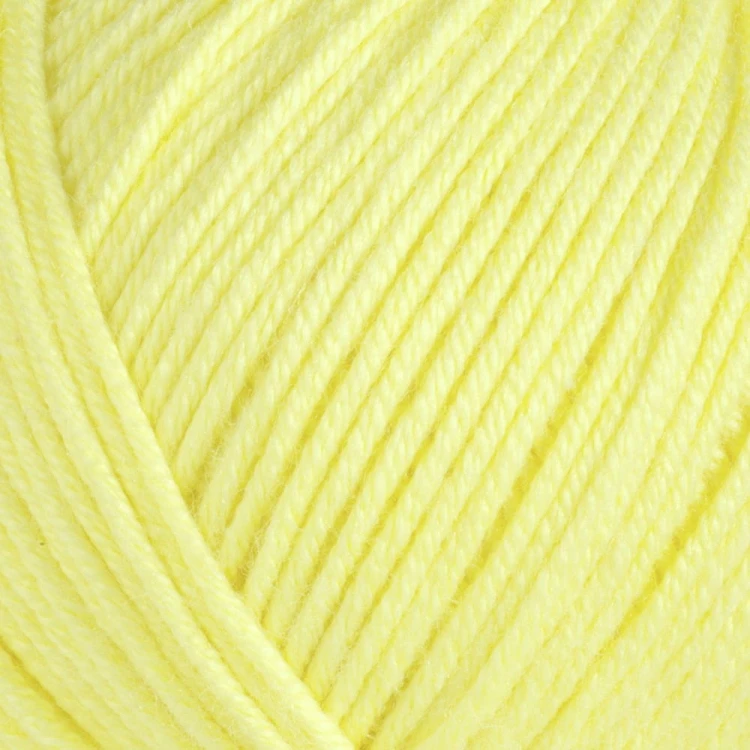 Włóczka Gazzal Baby Cotton 3413 - 50g - jasny żółty