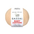Włóczka Gazzal Baby Cotton 3469 - 50g - jasna morela