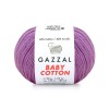 Włóczka Gazzal Baby Cotton 3414 - 50g - jasny fiolet