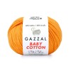 Włóczka Gazzal Baby Cotton 3416 - 50g - jasny pomarańcz