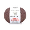 Włóczka Gazzal Baby Cotton 3455 - 50g - antyczny fiołek