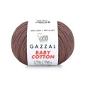 Włóczka Gazzal Baby Cotton 3455 - 50g - antyczny fiołek