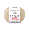 Włóczka Gazzal Baby Cotton 3445 - 50g - ciepły jasny beż