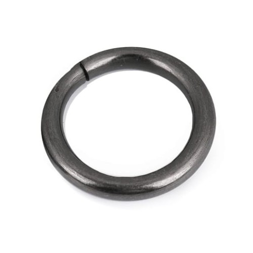 Kółko metalowe / ciemny nikiel / 15 mm / 1 szt.