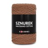 Sznurek Macrame Cotton by KOKONKI 2mm / rolka 200m / ciepły brąz