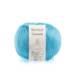 Włóczka Rosarios 4 Caravela 02 / Azul turqueza / niebieski / 100g