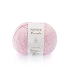 Włóczka Rosarios 4 Caravela 07 / Rosa bebe / pudrowy róż / 100g