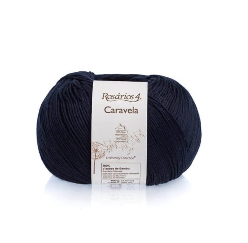 Włóczka Rosarios 4 Caravela 12 / Marinho / navy
