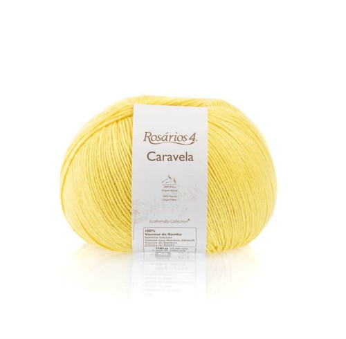 Włóczka Rosarios 4 Caravela 18 / Abobora / lemoniada