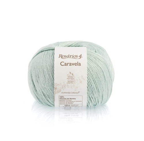 Włóczka Rosarios 4 Caravela 27 / Menta / jasna mięta