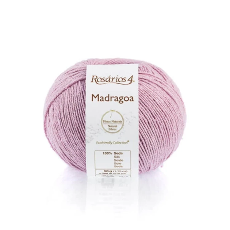 Włóczka Rosarios 4 Madragoa 03 / Rosa / róż