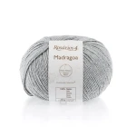 Włóczka Rosarios 4 Madragoa 17 / Cinzento / szary / 50g