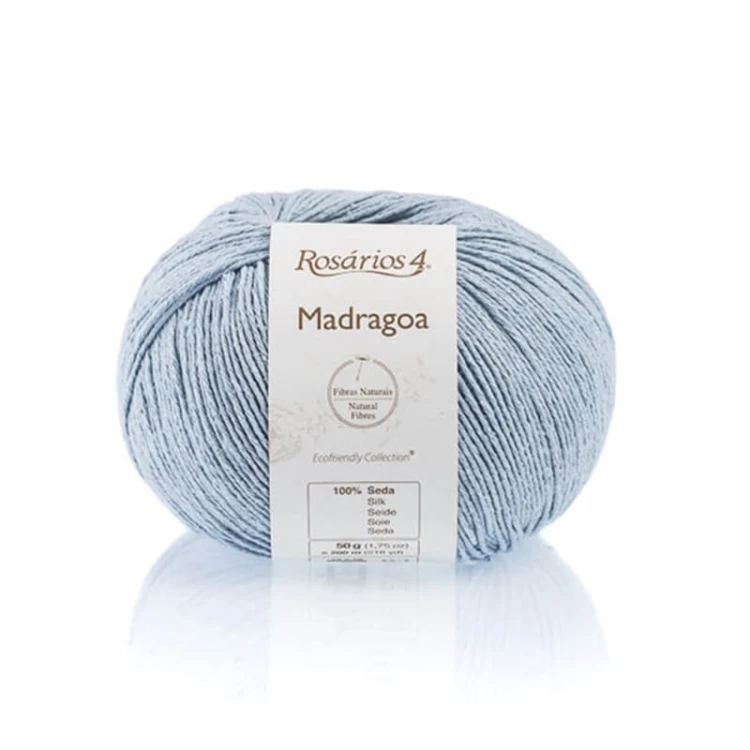 Włóczka Rosarios 4 Madragoa 19 / Azul / błękit
