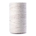 Sznurek do makramy bawełniany skręcany 2mm / naturalny