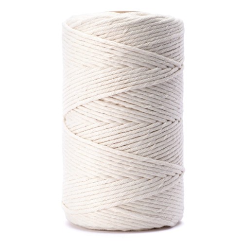 Sznurek bawełniany skręcany 3mm / 610 krem