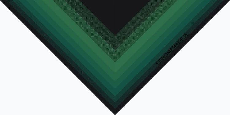 KOKONEK Merino 469 - Czerń/ciemna zieleń/malachit/czerń