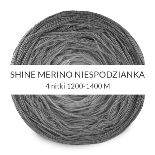 KOKONEK_OUTLET NIESPODZIANKA SHINE MERINO 4 nitki 1200-1400 WADA