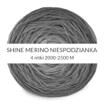 KOKONEK_OUTLET NIESPODZIANKA SHINE MERINO 4 nitki 2000-2500 WADA