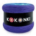 KOKONEK Classic B137 Ultra fiolet/kobalt/lazur/turkus/krem/jasny szary