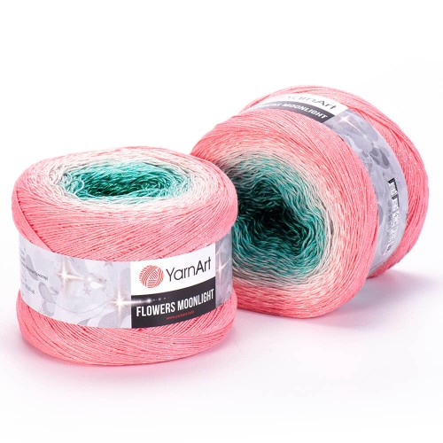 Włóczka YarnArt Flowers Moonlight - 3292 / opalizująca nić lurex