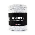 PREMIUM sznurek bawełniany by KOKONKI 5mm / rolka 100m / brzózka
