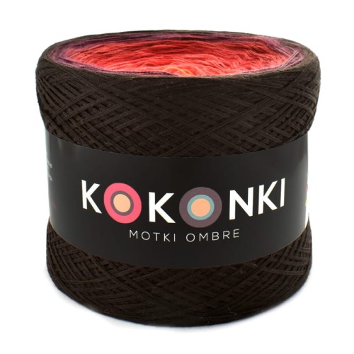 KOKONEK Classic A274 Czekolada/wino/burgund/czerwień/koral/mango