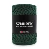 Sznurek Macrame Cotton by KOKONKI 2mm / rolka 200m / butelkowa zieleń
