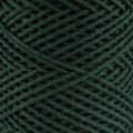 Sznurek Macrame Cotton by KOKONKI 2mm / rolka 200m / butelkowa zieleń