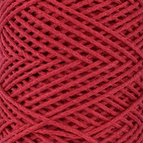 Sznurek Macrame Cotton by KOKONKI 2mm / rolka 200m / czerwień