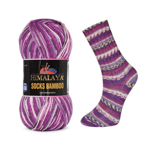 Włóczka skarpetkowa Himalaya Socks Bamboo 120-02