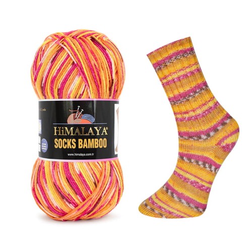 Włóczka skarpetkowa Himalaya Socks Bamboo 120-01