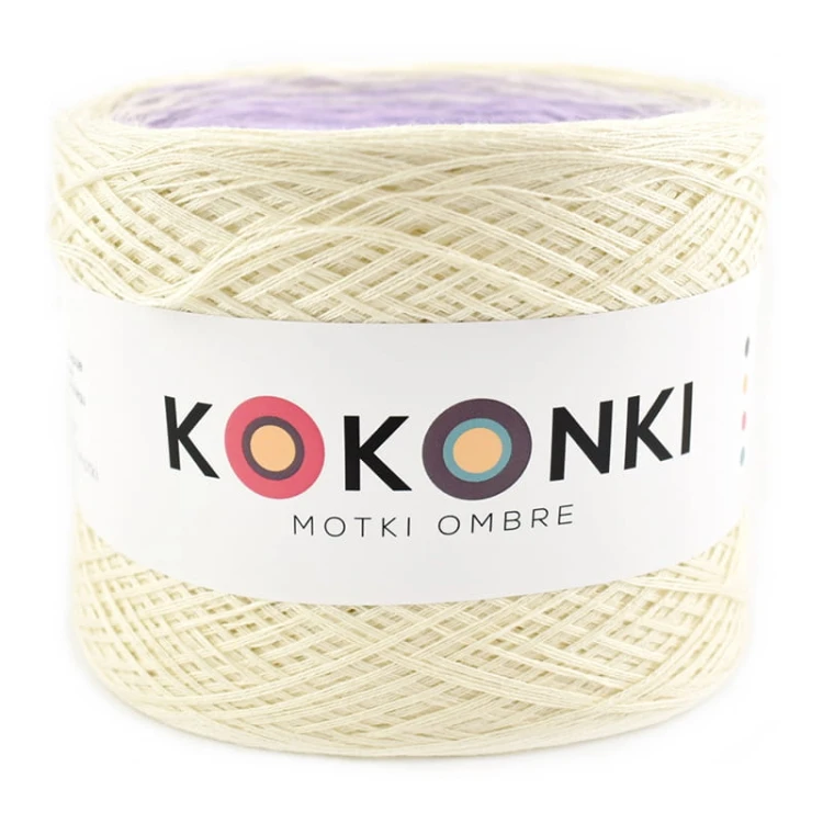 KOKONEK Classic A568 Krem/lawenda/fiołek