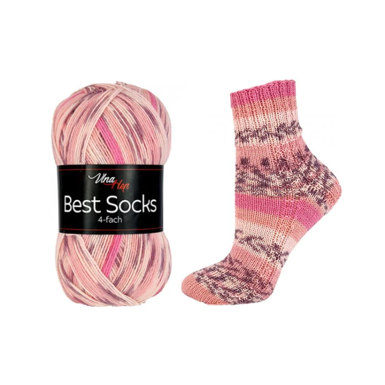 Włóczka Vlna-Hep Socks Best 4-fach 7303