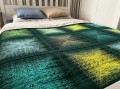 Koc Marine wykonany z zestawu PEACOCK GREEN. Projekt i wykonanie - Mariola Malinowska