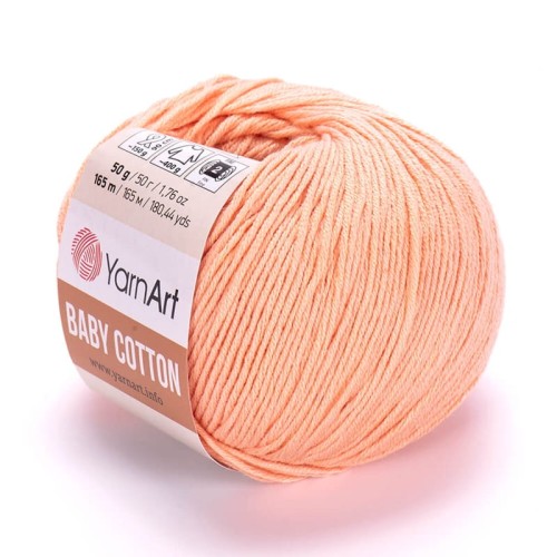 Włóczka YarnArt Baby Cotton 412 / jasne mango