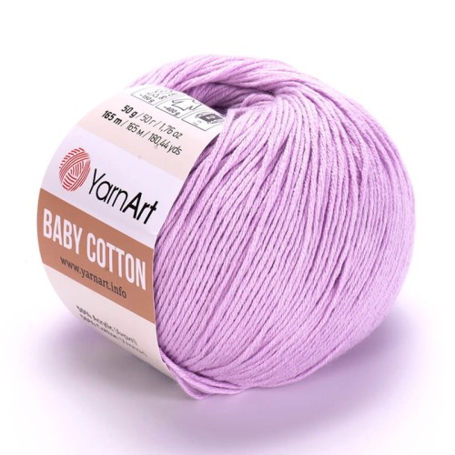 Włóczka YarnArt Baby Cotton 416 / ametyst