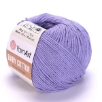 Włóczka YarnArt Baby Cotton 418 / ciemny fiołek