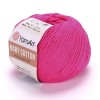 Włóczka YarnArt Baby Cotton 422 / intensywny róż