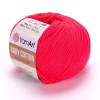 Włóczka YarnArt Baby Cotton 423 / malinowa czerwień