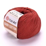Włóczka YarnArt Baby Cotton 429 / stara cegła